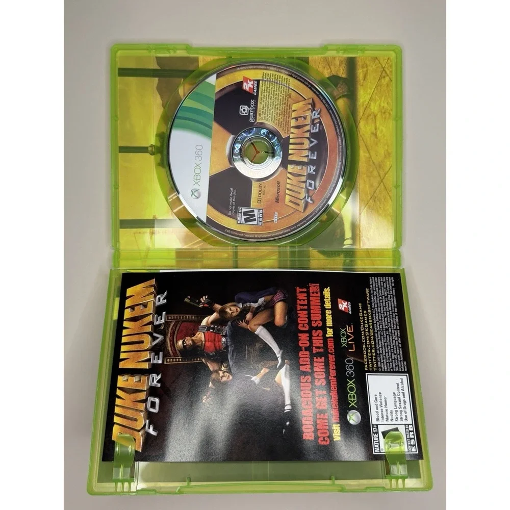 Duke Nukem Forever (Microsoft Xbox 360, 2011) Video game